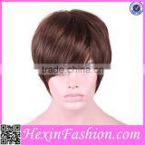 Lover-beauty Short Cheap Brown Hairpiece Wholesale thumbnail-2