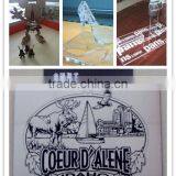 JQ6040 Mini Laser Cutting Machine for Double - Color/wood Planks/paper/leather thumbnail-3