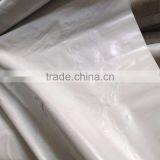 PVC Coated White Tarpaulin Fabric Stock Lot For Tent and Truck Cover