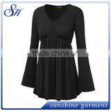 New Casual Design Blouses Wholesale Fashion Style Curve Bottom thumbnail-3