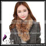 CX-S-47B Hot Selling Custom Color Raccoon Fur Trim Strips thumbnail-6