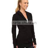 OEM Service is Provide Women 2/3 Botton Coat Fleece Fabric With Two Side Pocket Made in China thumbnail-4