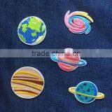 2017Customized Planet Embroidery Patch, Virious Planet Embroidered Brand Logo Patch thumbnail-1