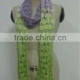 100% Cotton Scarf, Cheap Scarf,women Scarf thumbnail-1