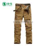 Wholesale Fashion Multi Color 100% Cotton Long Tactical Pants Mens 6 Pocket Cargo Pants thumbnail-3