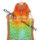 DIGITAL PRINTED COTTON PONCHO thumbnail-6