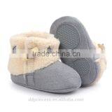 Baby Shoes 2017 Pink Red Khaki Infant Shoe Warm Puzzy Cute Snow Boot thumbnail-2