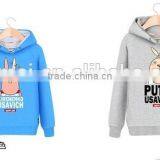 Fashional Design Couple Sweatshirt With Hood Popular Among Adults thumbnail-1