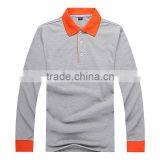 China Factory Latest Fashion Electronic Blank Long Sleeve Polo T-shirt Custom thumbnail-1