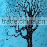 Hippie Tapestry Mandala Tapestry Wall Hanging Sky Blue thumbnail-2