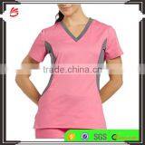 Custom Fashionable Nurse Uniform Designs Medical Scrub Suit Design in Hospital Uniform With Scrub Pants thumbnail-1