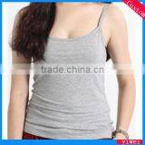 Loose Fit Soft Short Type Fancy Tank Top Vest for Woman thumbnail-1