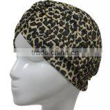 Men and Women Solid Color Bow Head Hat Outdoor Sunscreen Scarf Cap Watermelon Cap Cap Cap Cap Can be Folded thumbnail-5