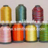 100~ 800m Small Cone Rayon Thread for Machine Embroidery
