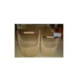 garden baskets/rattan basket,bamboo basket,wooden basket,hanging flower basket,wicker baskets