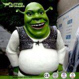 Fiberglass Cartoon Sculpture Life Size Shrek for Playground thumbnail-2