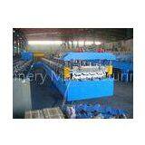 JH21-125 Metal Shelf Rack Roll Forming Machine 5 Ton Hydraulic Decoiler