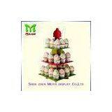 Cardboard Cupcake Stands for Weddings , Single Tiers Cardboard Cupcake Tree