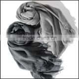 soft tassels twill cotton scarf