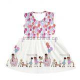 Boya High Quality Remake Dress Girls Striped Frocks Designs Polka Dot Sleeveless Unique Baby Dress thumbnail-2