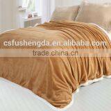 100cm*80cm Bamboo Organic Cotton Baby Blankets Plain Cotton Linen Baby Blanket