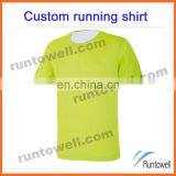 Runtowell 2013 High Quality Quickly Dry 4xl t Shirts / Coolmax Running Shirt / 100% Polyester Running Shirt