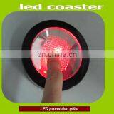 Flashing Led Coaster Light up Pad Bar Accessories thumbnail-3
