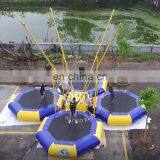Outdoor game bungee jumping bouncer giant games bungy jump skyjump