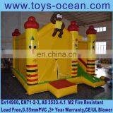 Outdoor Inflatable Monkey Bouncer House for Kids Jungle Party