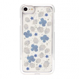 Golden Edge Epoxy Phone Case Flower Phone Case Floral Mobile Cover thumbnail-1