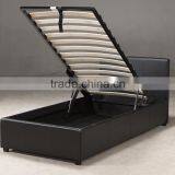 Modern Style Hot Sale Leather Bed Wood Double Bed Designs With Box Quality Choice thumbnail-5