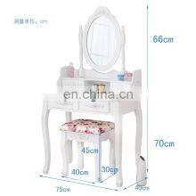 Bedroom North European White Dresser Mini Type Mini Economy Make-up Table Multifunction Assembly Simple Dressing Table thumbnail-4
