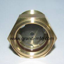 GM-HDN38 Dome Brass Oil Sight Glass Used for Compressor,roots Blower,speed Reducers,pump thumbnail-5