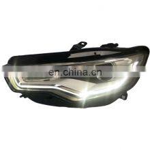High Quality Hid Xenon Headlamp Headlight With Adaptive Function for Audi A6 C7 Head Lamp Head Light 2012-2015 thumbnail-3