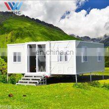 Wzh China Wooden Low Temporary Movable Prefab Cabin House Fast Shipping