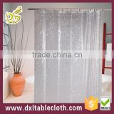 Best quality pvc voile curtain transparent shower curtain