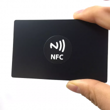 NFC Metal Business Card NFC Cards NTAG213/215/216 Rewritable Rfid Card thumbnail-2