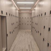 Commercial Used Theme Park Swimming Pool Electronic Key Lock Storage Locker Gym Dressing Room thumbnail-5