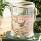 2015 Hot-selling Wrapped Hanging Clear Vases
