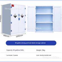 Polypropylene Hazardous Chemical Cabinet | Lockable, Spill Tray Included, Corrosion-Resistant | for Science Labs & Medical Clinics thumbnail-2