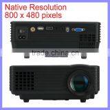 800 x 480 Native Resolution Real Practical 1080P 800 Lumens LED rd 805 Projector thumbnail-1