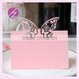 2016 Hot Sale Pop Table Decoration Laser Cut Place Card ZK-8 thumbnail-3