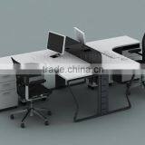 Modern 2 Person Computer Workstation Desk Furniture (SZ-WSB352)