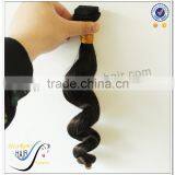 Wholesale Top Quality Spring Curl Natural Black Hair 100% Virgin Human Hair Loose Wave thumbnail-5