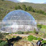 Geodesic Dome Marquee Event Geodesic Dome Tent Half White and Half Transparent PVC200person600person for Sale
