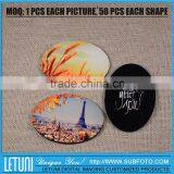 Sublimation Magnet Blanks Sheet Oval