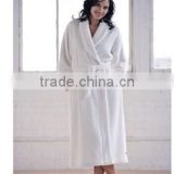 white terry cloth cotton bath robes