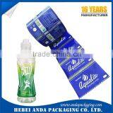 Plastic Bottle Label Printing / PVC Heat Shrink Film /shrink Wrap Bottle Labels thumbnail-5