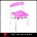 Pink and White Color Hot Sell Kid School Student Chair thumbnail-1