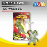 High Quality TPR Soft Rubber Dinosaur Model With Card thumbnail-1